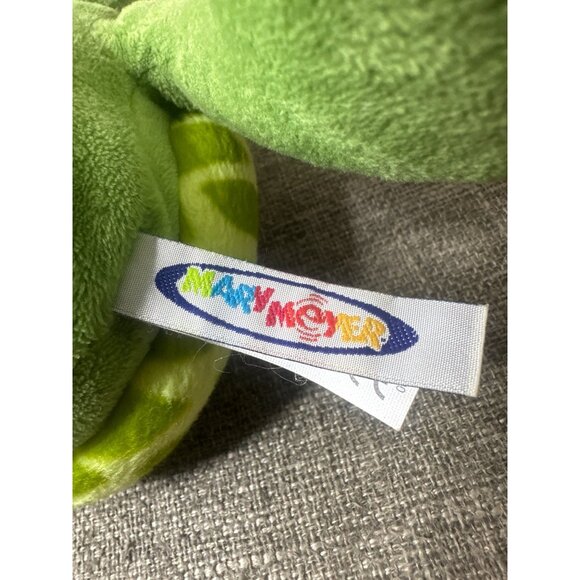 Soft Cuddly Green Turtle Plush Toy 10 inch By Mary Meyer Stuffed Animal - Picture 6 of 8